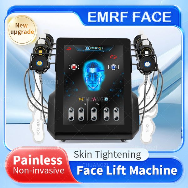 Ems estimulador muscular facial antienvelhecimento ems máquina facial de alta intensidade forte pulsado magnético hi emt vline rosto apertando preço de fábrica