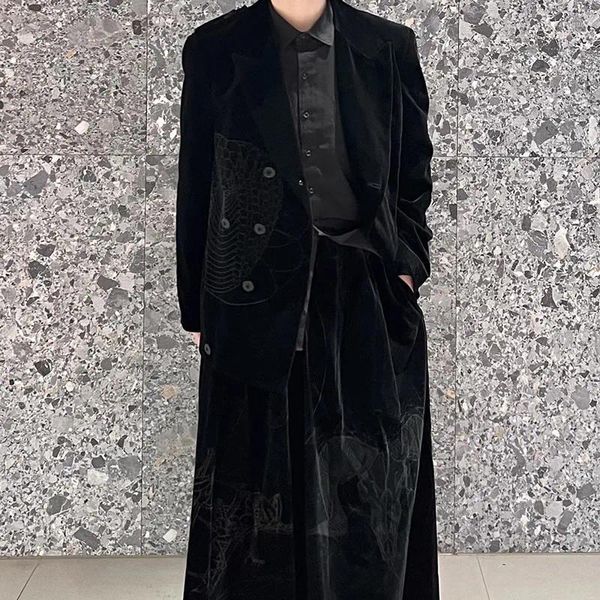 Tute da uomo Owen Yohji Giappone Abiti in stile coreano Set per uomo Abbigliamento oversize