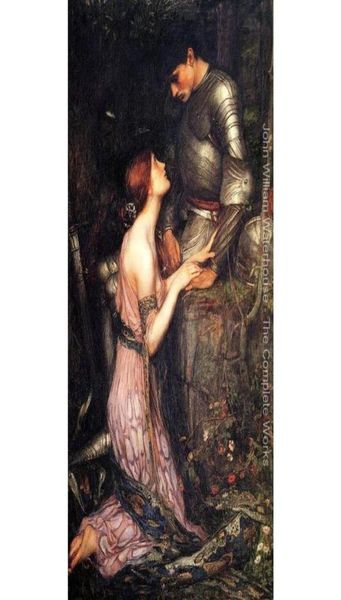 John William Waterhouse Resimleri Lamia Tuval Sanat eseri Ofis Duvar Dekoru Büyük El Boyalı8143062