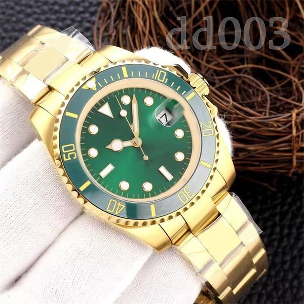 Relógios de designer famosos relógios de luxo vintage para homens automáticos GMT 904L montre de luxe em aço inoxidável moda feminina v10 sub-relógio de alta qualidade SB012 C23