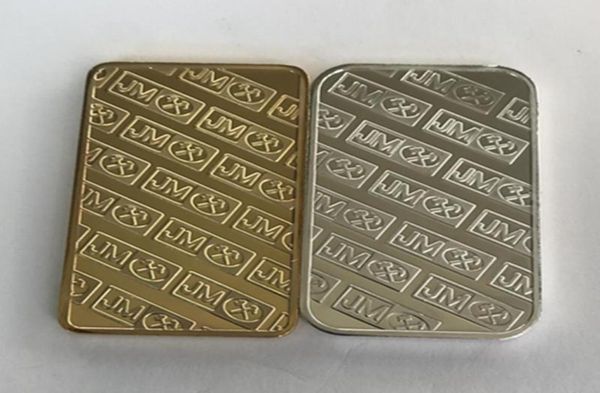 Лазерный стержень Jm Johnson, магнитный, без 28, серийный X, украшение с золотом, Матти, 10 мм, серебряный, шт. Унция, слиток с покрытием, разные мм, 50 монет, 1 j4384382