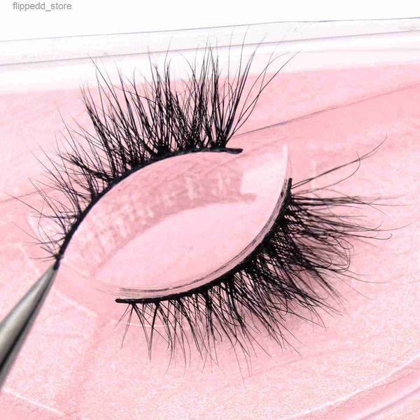 Cílios Postiços Visofree Metade Cílios Natural Eye Maquiagem Falsa 3D Mink Extensão de Cílios Beleza Q231130