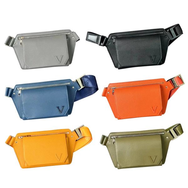 Para mujer despegue honda diseñador de lujo al aire libre bumbag fanny pack para hombre M57081 Moda genuina Totes de cuero Bolsa de cinturón CrossBody Hombro Cintura Paquetes Bolsos de mano