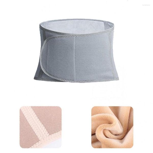 Коленные прокладки практическая плюшевая подкладка лента ленты талия задняя подпорная пояс для женщины для женщины теплый лент ремешок