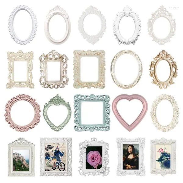 Confezione regalo Phoframe Scrapbook Adesivi Cornice vintage Carte collage Decorazione artigianale Decor Po Estetica Artigianato