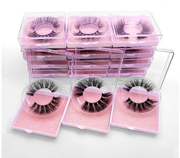 8D Nerz Dicke Wimpern Crisscross Cruelty Volume Soft Big Dramatic Full Eye Lashes Makeup Tool Whole1070759