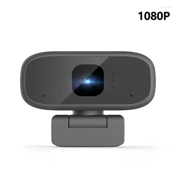 Filmadoras HD 1080P Webcam 720P Portátil Mini Web Gamer Câmera para PC Computador Laptop Notebook USB Microfone Conferência Trabalho Webcan