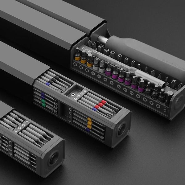 Schroevendraaier 46-in-1-Schraubendreher-Schlüsselsatz, Set mit Schraubenschlüssel, Elektriker, Maschine, Telefon, Werkzeuge, Multi-S2-Magnetisierer, Schlag-Sechskant, für Xiaomi-Reparatur