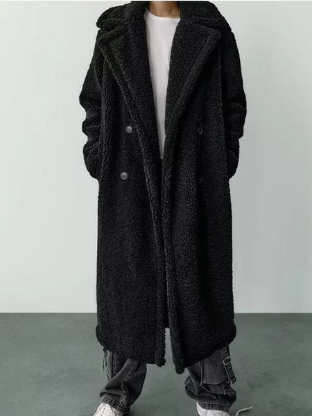 Kadınlar Kürk Sahte Kış Polar Kadınlar İçin Sahte Moda Ceket Zarif Kapak Yaka Uzun Kollu Kalınlaştırılmış Ceket Sonbahar Lady Peluş Dış Giyim 231128
