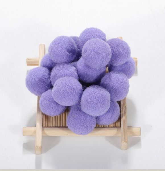 Pom pom viola chiaro per artigianato, arti e mestieri PomPom Balls per fai da te Arte Creativa Artigianato Decorazioni Diverse dimensioni disponibili