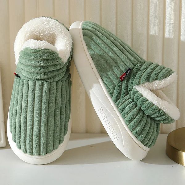 Furry Fashion Women Men Litfun Slippers Мех зимние теплые лодыжки плюшевые уютные слайды для домашней внутренней мягкой подошвы хлопка 231128 341 Ry