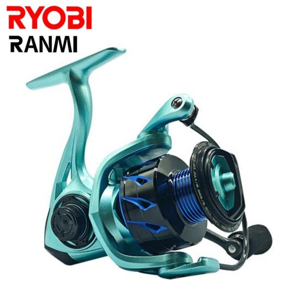 Mulinelli da pesca a mosca2 Mulinelli da spinning RYOBI RANMI RX Ultralight Metal 52 1 Gear Ratio Mulinelli per acqua salata o dolce 231129