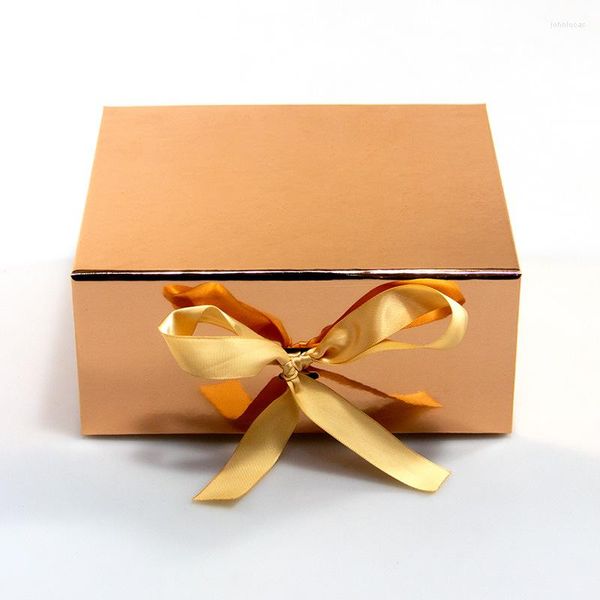 Geschenkverpackungs-Magnet Clamshell-Verpackungsbox für Hochzeit, Geburtstag, Weihnachtsfeier, faltbares Hartpapiergeschäft