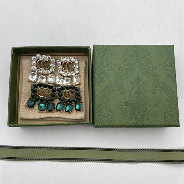 Серьги-гвоздики с бриллиантами, белые, зеленые, большие жемчужные серьги, роскошные женские пробные серьги-гвоздики, подарок для подруги и матери, Jewelry224f