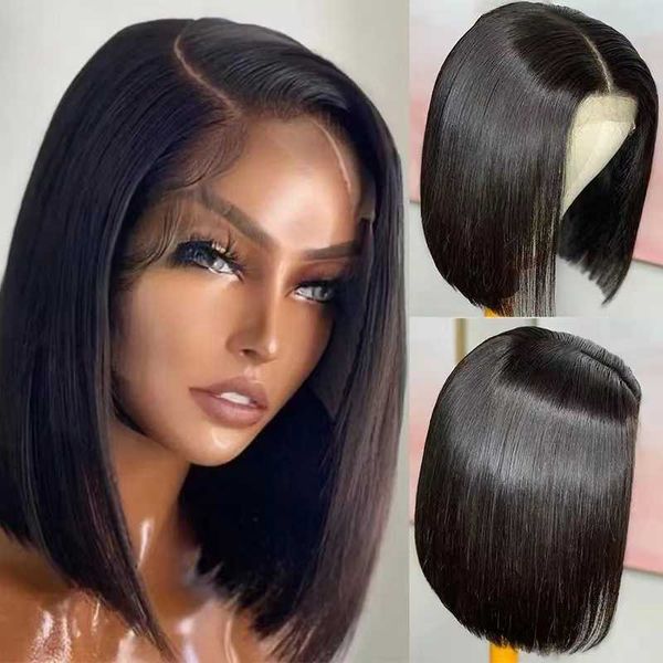 Synthetische Perücken Vietnam Bone Straight Bob Echthaarperücken