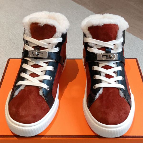 Осень-зима пара известных брендов модельные туфли роскошные дизайнерские классические кроссовки с пряжкой на каблуке и буквами на плоской подошве без швов со шнуровкой модная пара с высоким берцем