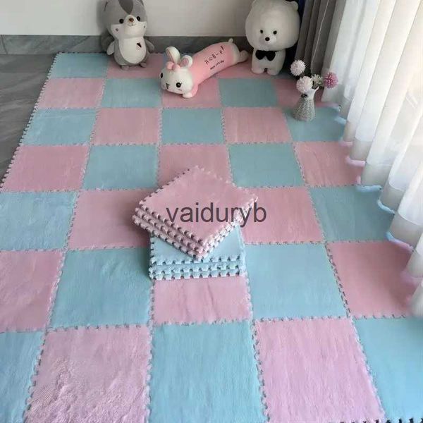 Tapetes de bebê playmats de pelúcia ldren tapete de espuma eva quebra-cabeças jogar quarto piso decoração tapetes brinquedos quentes bloqueio infantil carpetvaiduryb