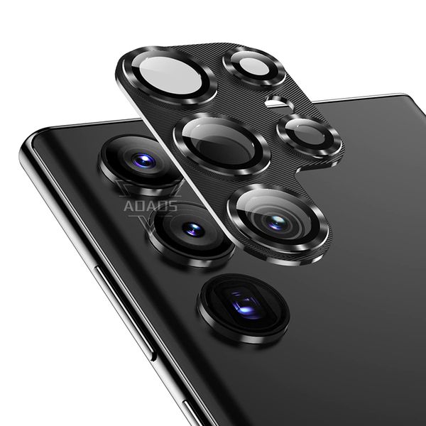 Protezione per obiettivo fotocamera Cover per pellicola per obiettivo in metallo in alluminio resistente per Samsung Galaxy S23 Ultra S23+