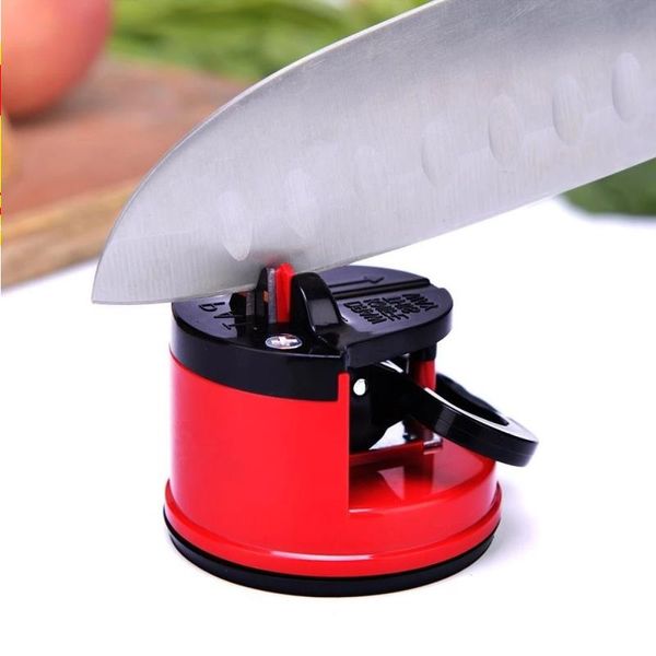 Messerschärfer-Schärfwerkzeug, einfach und sicher zum Schärfen von Küchenkochmessern, Damaskus-Messerschärfer, Saugfunktion