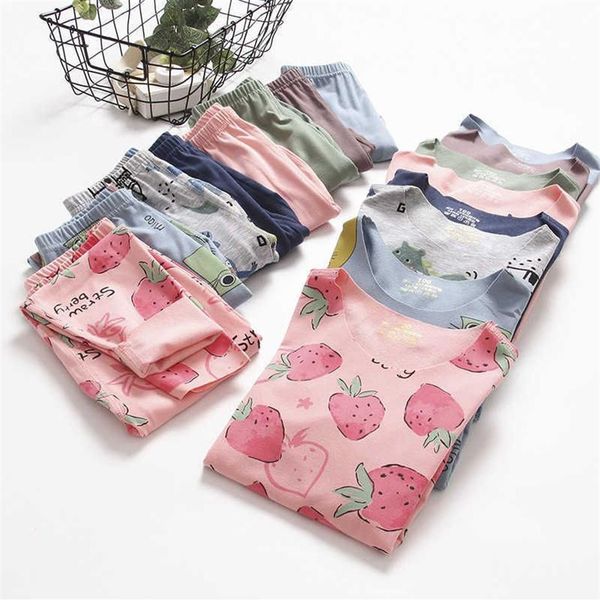 Outono meninos meninas pijamas crianças roupa interior térmica pijama crianças desenhos animados pijamas bebê meninos roupas conjuntos para 2 4 6 8 12 anos 2109250w