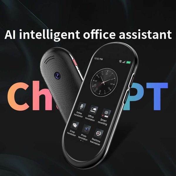 Горячий голосовой переводчик, чат GPT A10, одновременный глобальный автономный перевод, поддержка 4G SIM-карты
