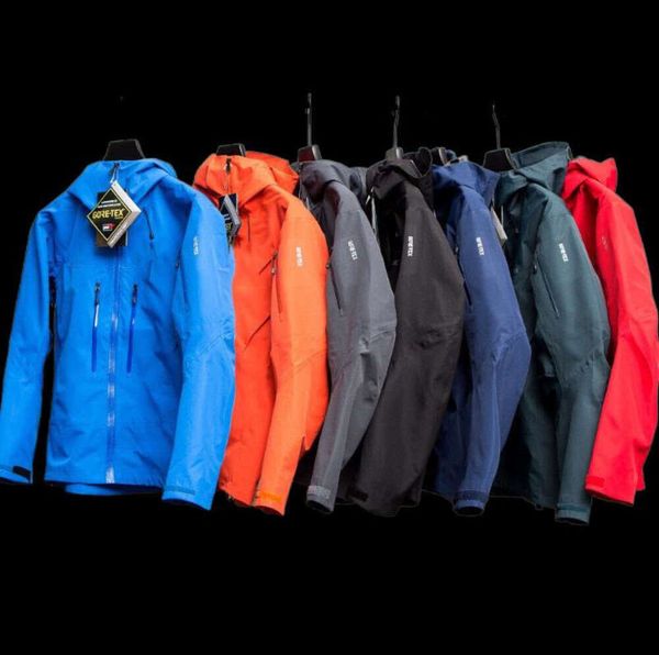 Мужские куртки 2023 ARC трехслойная уличная водонепроницаемая куртка для мужчин GORE-TEXPRO SV Мужская повседневная походная куртка Одежда Tidal Flow designess 8811ess