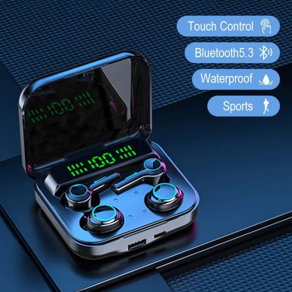 Auricolari wireless Bluetooth M21 ad alta configurazione con riduzione del rumore nell'orecchio e basso ritardo per uno stile sportivo conveniente
