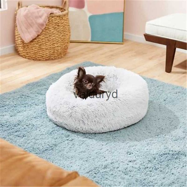 Camas para gatos móveis super cama quente ninho de dormir macio longo pluh melhor cão de estimação para cães cesta almofada tapete animais sovaiduryd