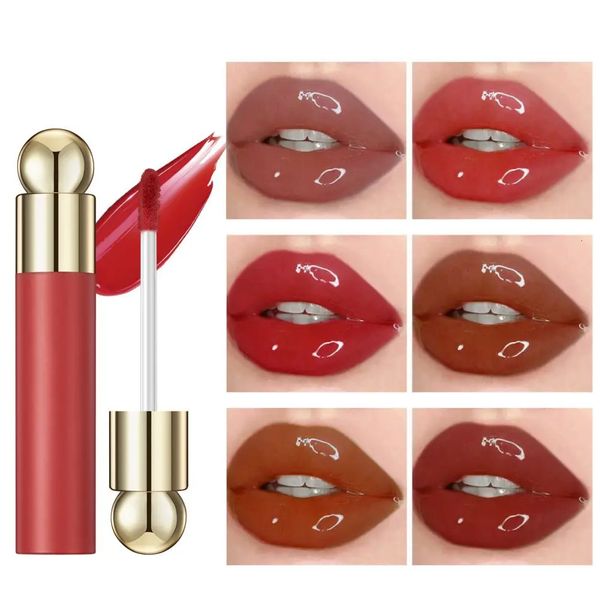 Lucidalabbra Specchio Gelatina Smalto Impermeabile Lunga Durata Idratante Rossetto Liquido Rimpolpante Lipglos Trucco Cosmetico 231129