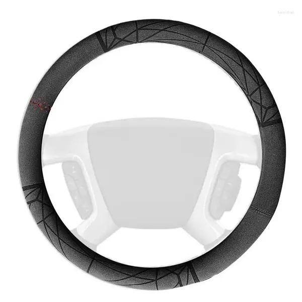 Coprivolante Copertura automatica Modifica auto Accessori interni Decorazione Diametro esterno universale Dimensioni 14,5-15 pollici/37-38 cm