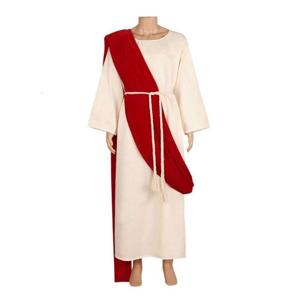 Mittelalterliches Cosplay Missionar Kostüm Halloween Roman Coaply Clothing Erwachsene Bühnenkostüme Alte Griechen Robe