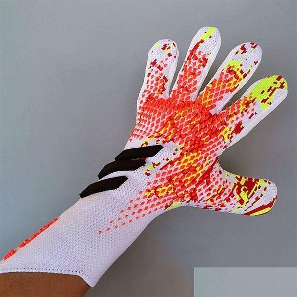 Guanti da ciclismo 21 22 Predator No Finger Guard Aldt Lattice antiscivolo Portiere di calcio professionale Luva De Goleiro 220616 Drop Delivery S Dhzcw