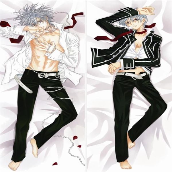 Caso de travesseiro anime japonês vampiro cavaleiro kiryu zero dakimakura fronha corpo cama covers2219