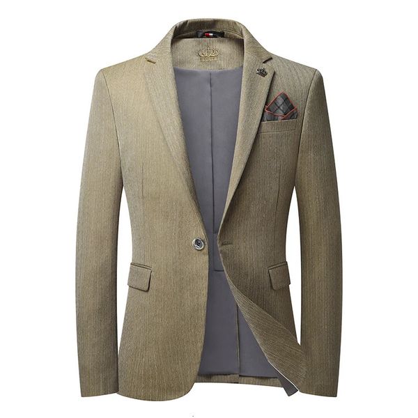 Herren Anzüge Blazer Mode Lässig Männer Blazer Baumwolle Schlank Korea Stil Anzug Masculino Männlich Jacke Kleidung Größe S4XL 231129