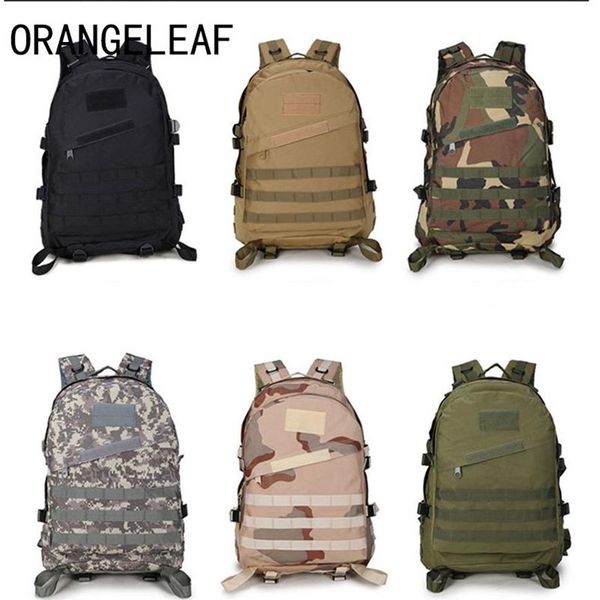 Fasion pubg nível 3 40l mochila militar grande capacidade vencedor frango jantar playerunknown campos de batalha deserto camo tacti292s