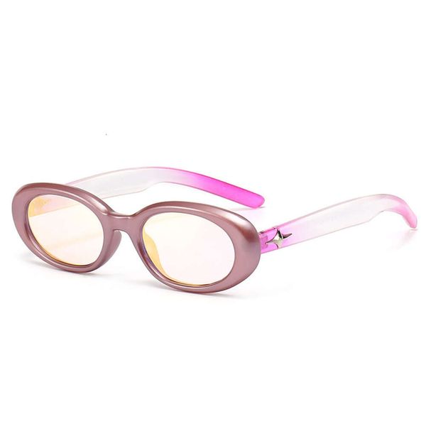 Дизайнерские солнцезащитные очки Gm Gentle Monster 2023 Новые солнцезащитные очки в маленькой коробочке для мужчин и женщин Тенденция корейских овальных черных очков