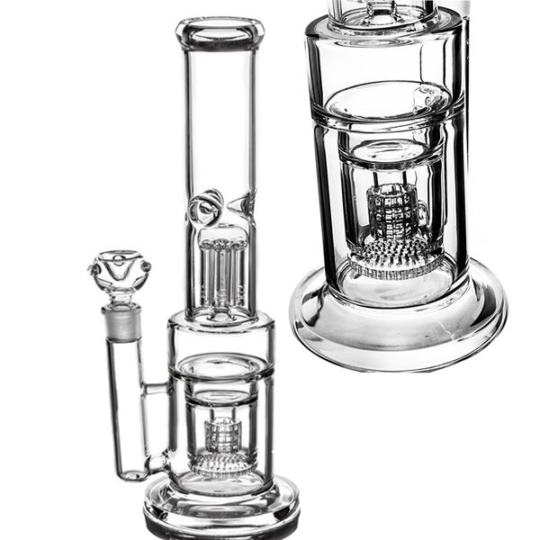 Bong in vetro a gravità Bong Bubbler Narghilè Shisha Fumo Pipa in vetro Inebriante Dab Rigs Chicha con ciotola da 18 mm