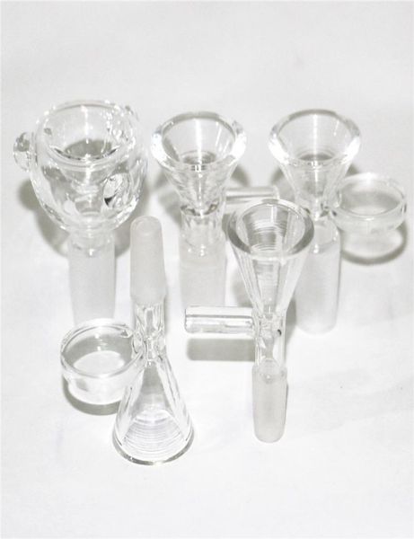 Сухие стеклянные чаши для кальяна 10 мм 14 мм с цветочной снежинкой, фильтрующая чаша для бонгов, пепельница, курительные чаши 6323353