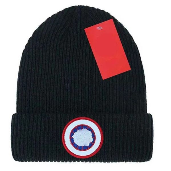 2024 Moda Designer Beanie Crânio Caps Designer Elegante Ganso Crânio Cap Carta Inverno Luxo Gorros Para Homens Mulheres Chapéu De Lã Quente Canadá Unissex