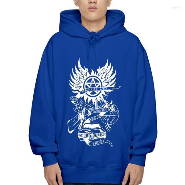 Hoodies masculinos continuam com o meu som de Hoodie, com capuz para homens sobrenaturais de verão, moleream moleto