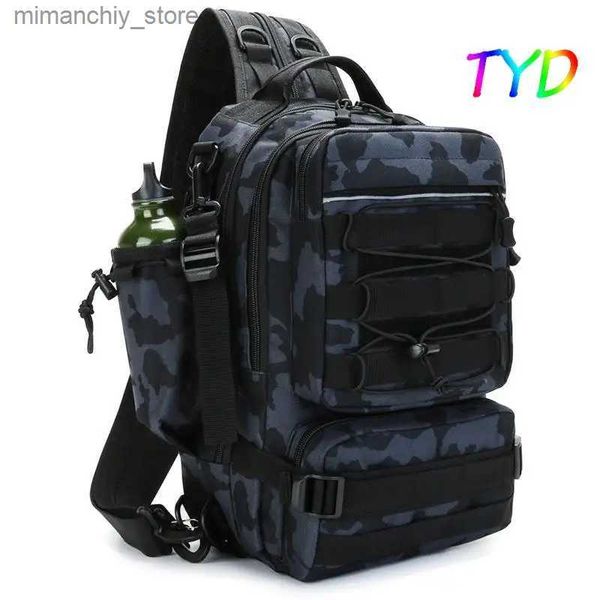 Açık çantalar yeni kamp sırt çantası askeri çanta erkek seyahat çantaları taktik ordu mol tırmanma rucksack yürüyüş açık spor balıkçı sırt çantaları q231130