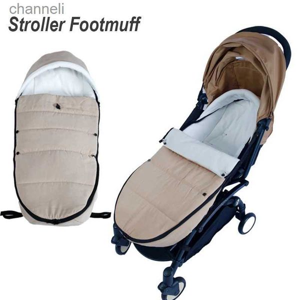 Sacos de dormir carrinhos de inverno sacos de dormir para bebê universal inverno quente footmuff ajuste yoyo yoya cybex bugaboo sleepsack carrinho acessórios yq231130