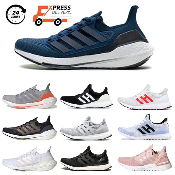 Ultraboostop tasarımcı erkek koşu ayakkabıları kadın spor ayakkabılar ultra 4.0 gece flaş yürüyüşçü siyah açık ayakkabılar kırmızı çizgili adam des chaussures sashiko kadın zapatos