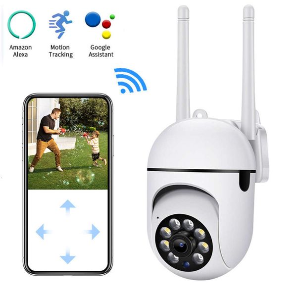 Yükseltme 2.4+5Gwifi Kamera Gece Görme Video AI İnsan Algılama Alarmı Tetikleme Güvenlik İzleme Kameraları 5MP IP Zoom Kamera YCC365 Plus