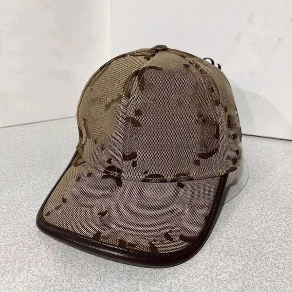 Chapéu de balde de designer masculino para homens mulheres marca dupla grande letra impressão g bola bonés 4 estações ajustável luxo esportes preto marrom bonés de beisebol boné encadernação chapéus de sol