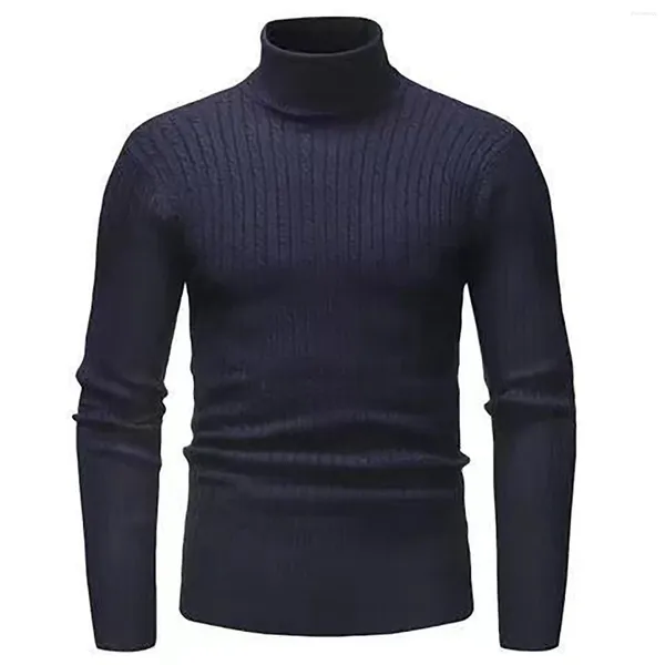 Camisolas masculinas outono e inverno camisola de gola alta versão solta magro cor sólida pulôver masculino fino velo jaquetas de treino para homem