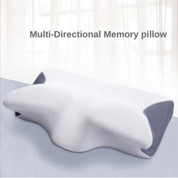 Kissen Butterfly Sleep Memory Pillow Slow Rebound Komfortables Kupferionen-Schlafkissen Zervikales orthopädisches Nacken-Gesundheitsbettkissen 231130