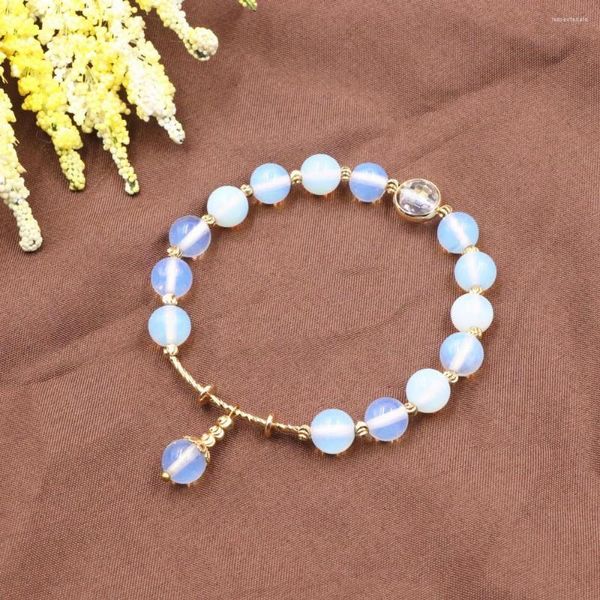 Bracelets de charme Mulheres modernas BOHO BRACELETE OPAL STANEIRA MISTÓRIAS DE CRISTRAS