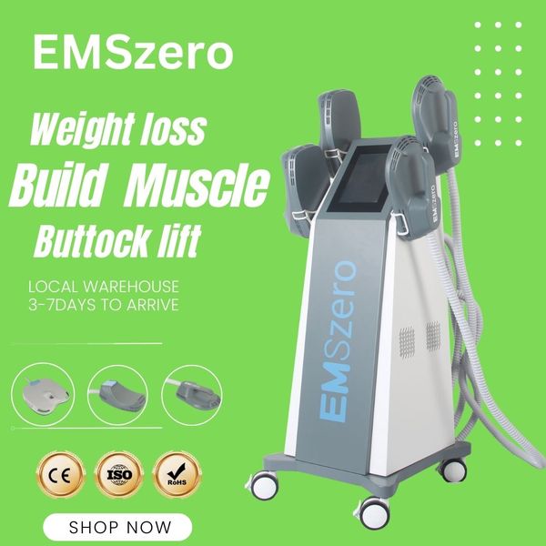 Emszero neo rf máquina 2024 ems corpo emagrecimento escultura queima de gordura emszero nova peso músculo eletromagnético