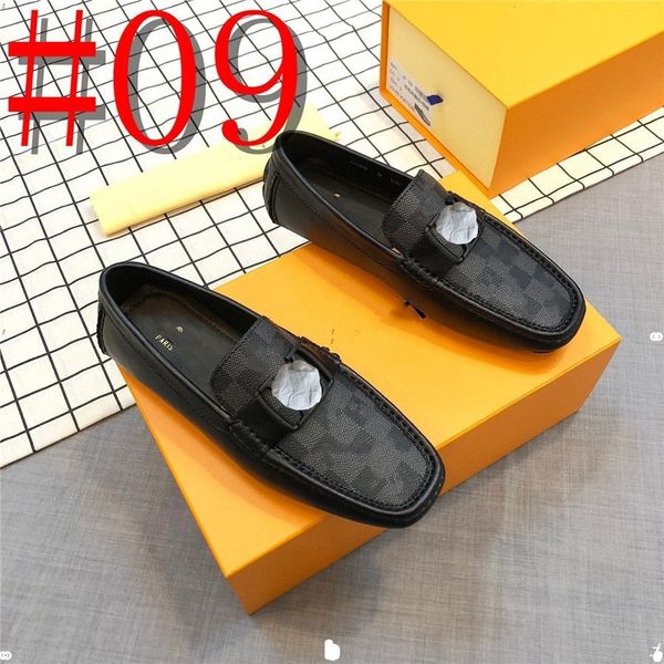 29Model 2023 İlkbahar Yaz YENİ Erkek Tasarımcı Loafer'lar Rahat Düz Günlük Ayakkabılar lüks Erkekler Nefes Alabilir Moccasins Slip-On Yumuşak Deri Sürüş Ayakkabıları